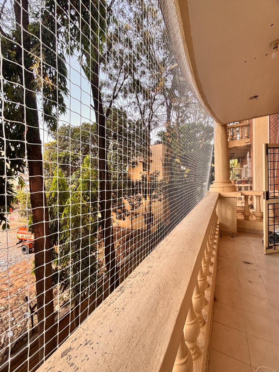 Balcony Safety Net Installation in Hyderabad