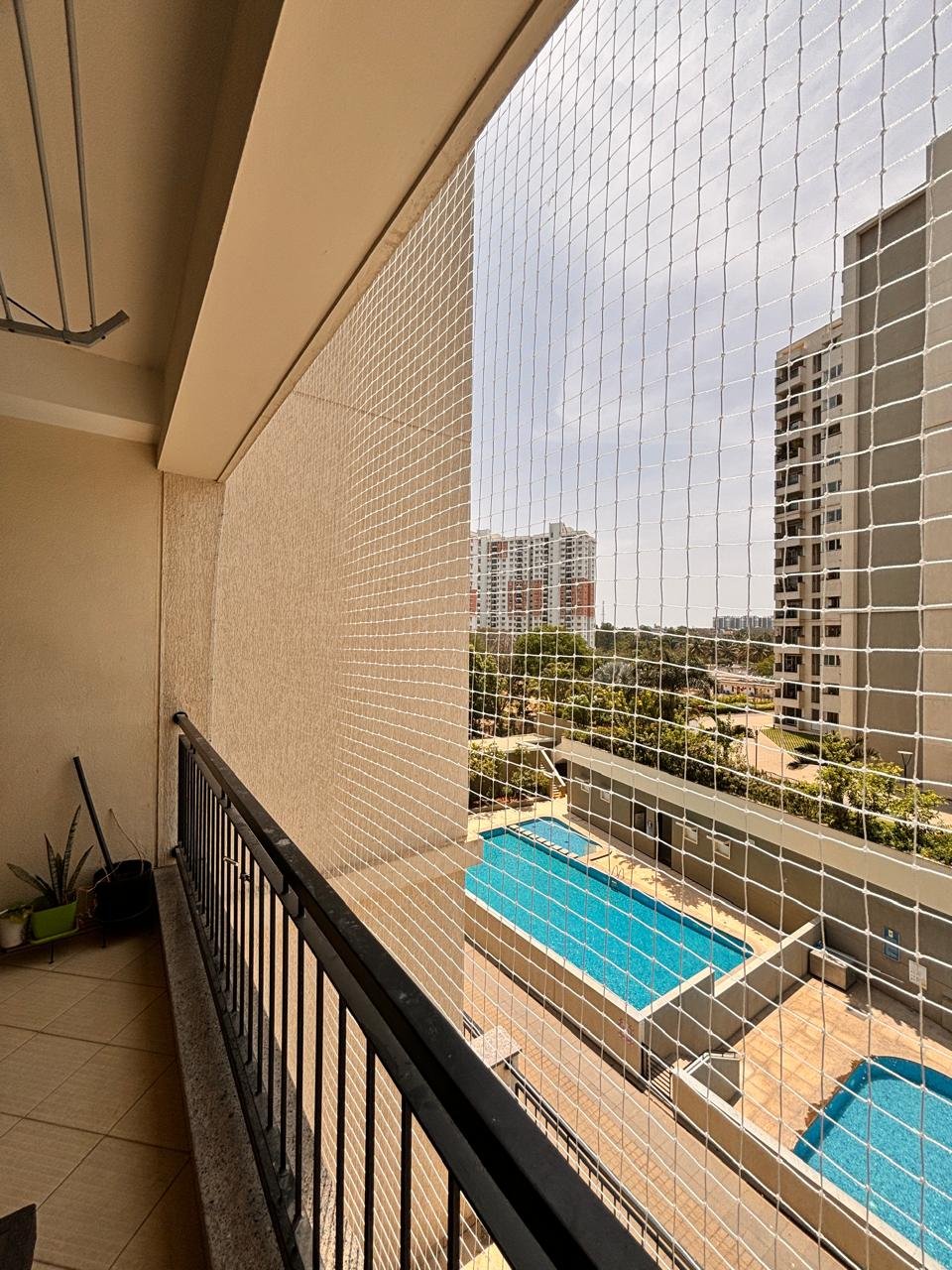 Balcony safety net installation in Hyderabad